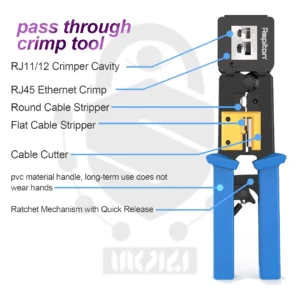 Alternative view of آچار سوکت زن شبکه رپیتون RP-C2R